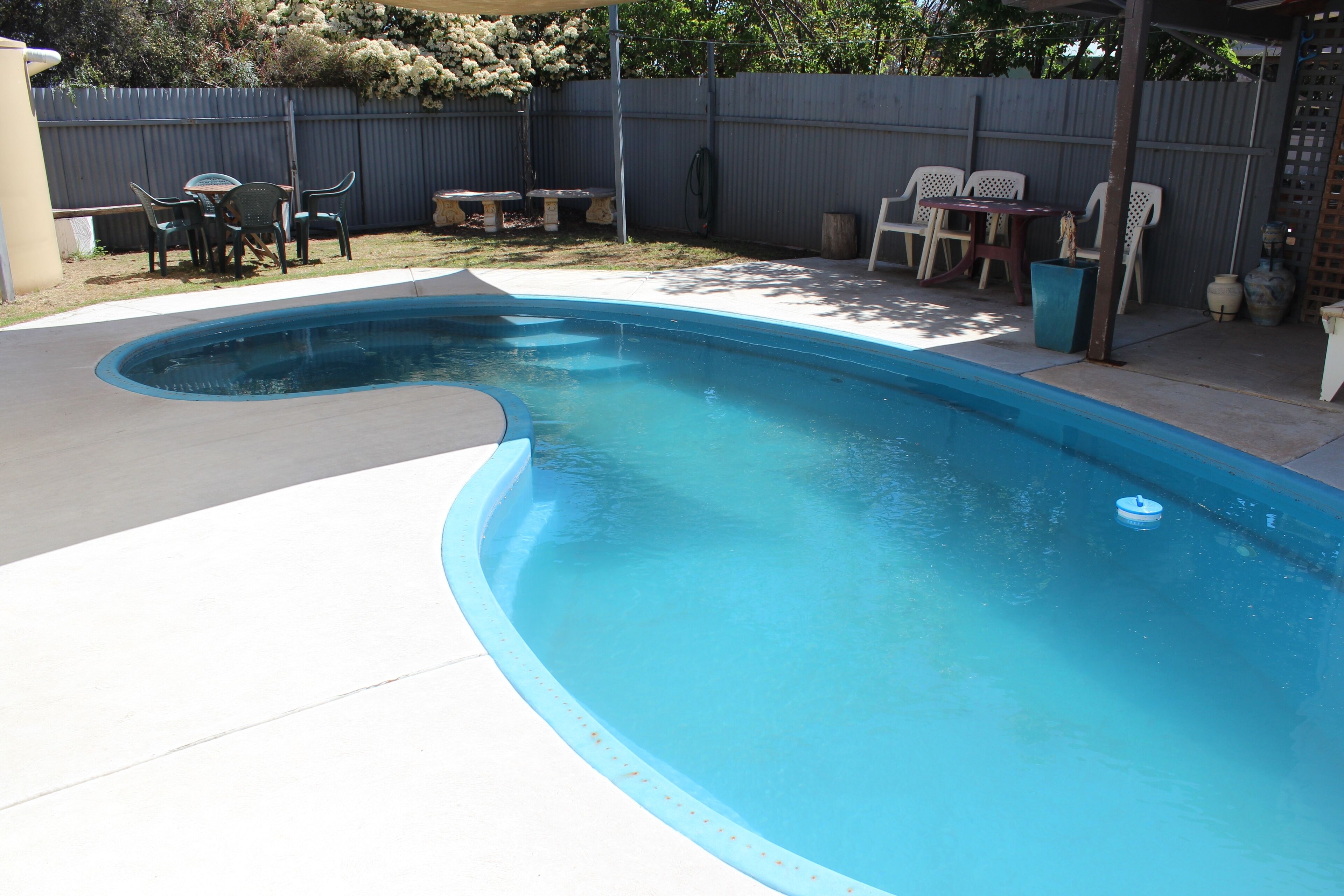 Seasonal outdoor pool