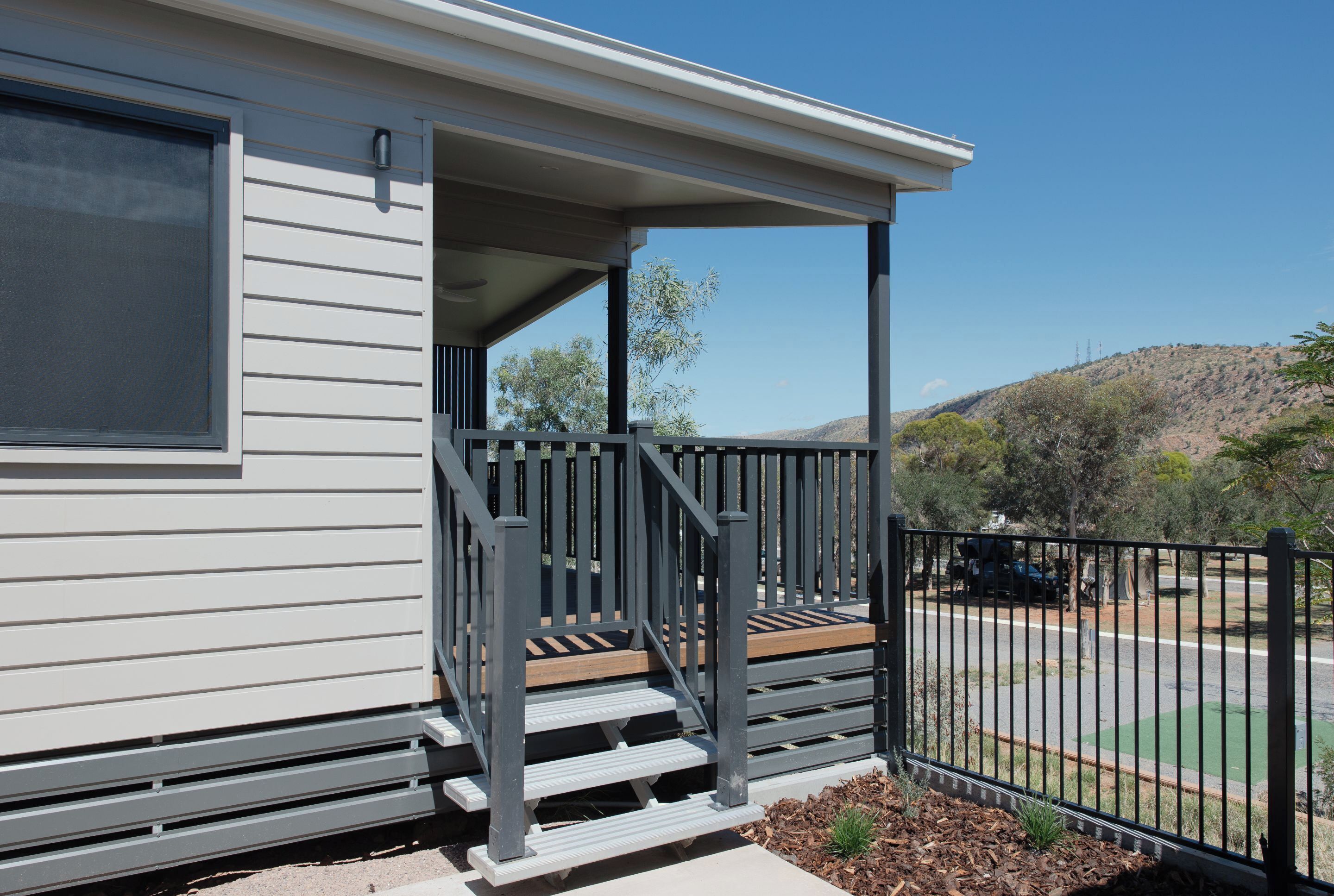 Cabane Deluxe, 2 chambres (Sleeps 4) | Terrasse/Patio