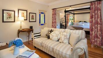 The Gatehouse Cottage | Living area | LCD TV, DVD player