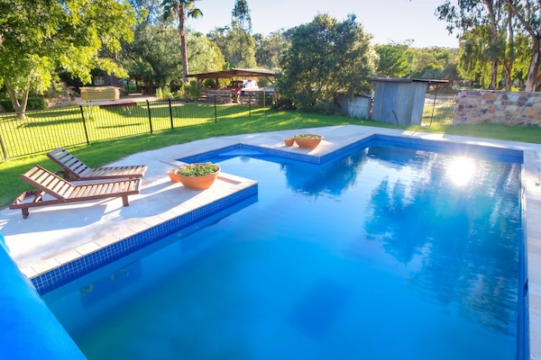 Seasonal outdoor pool