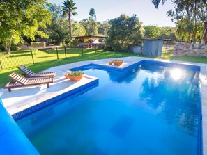 Seasonal outdoor pool