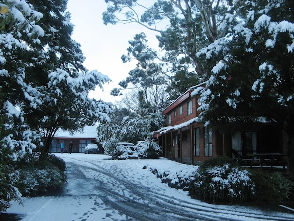 Fachada de la propiedad