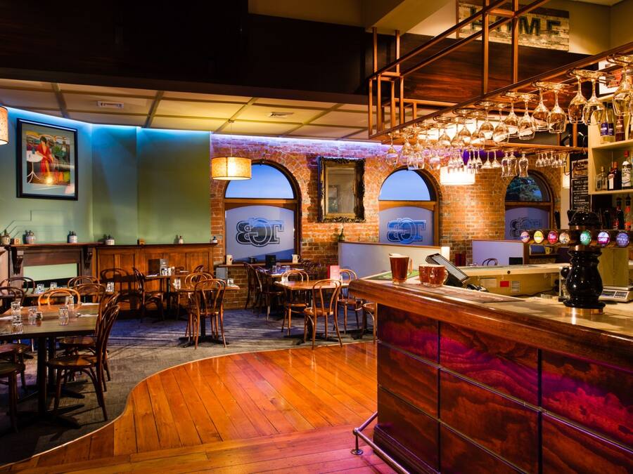 Breakfast, lunch and dinner served