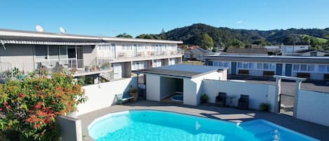 Seasonal outdoor pool