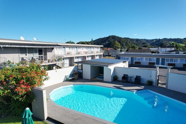 Seasonal outdoor pool