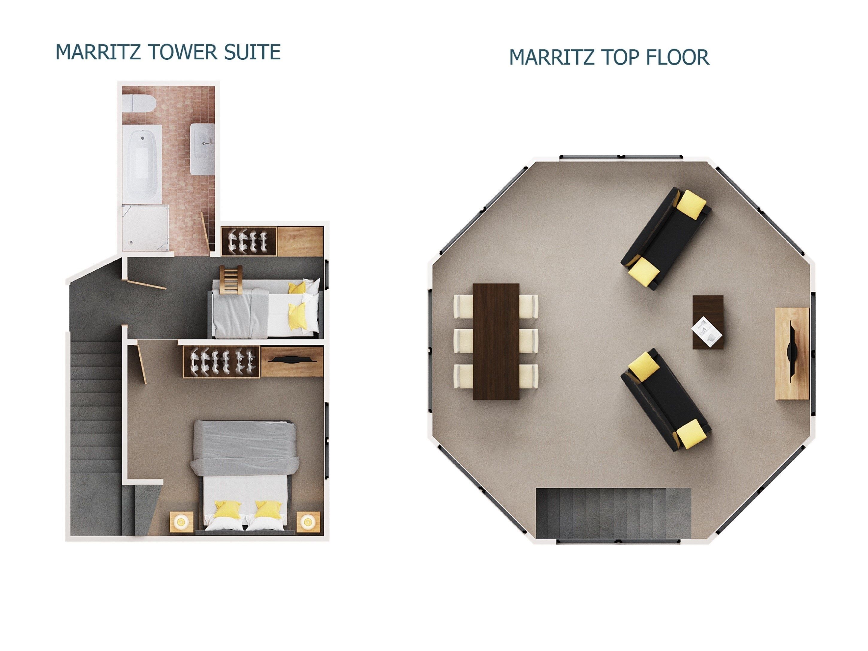 tower suite | floor plan