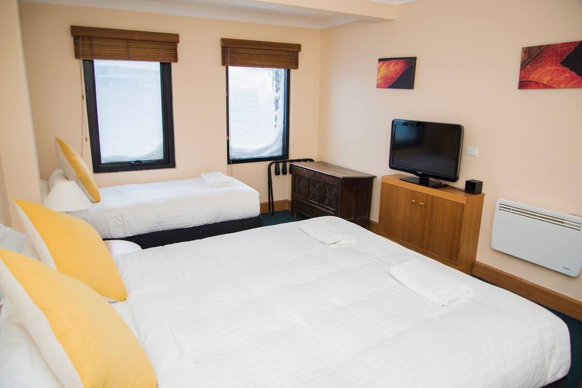 Iron/ironing board, free WiFi, bed sheets