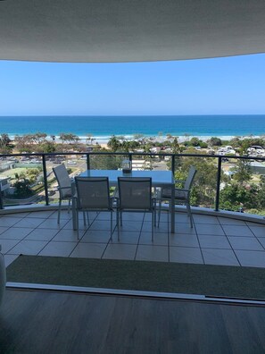 Leilighet – premier, 2 soverom, 2 bad, havutsikt | Terrasse/patio