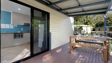 Beach Bungalow (Not Pet Friendly) – Sleeps 2 | Porch
