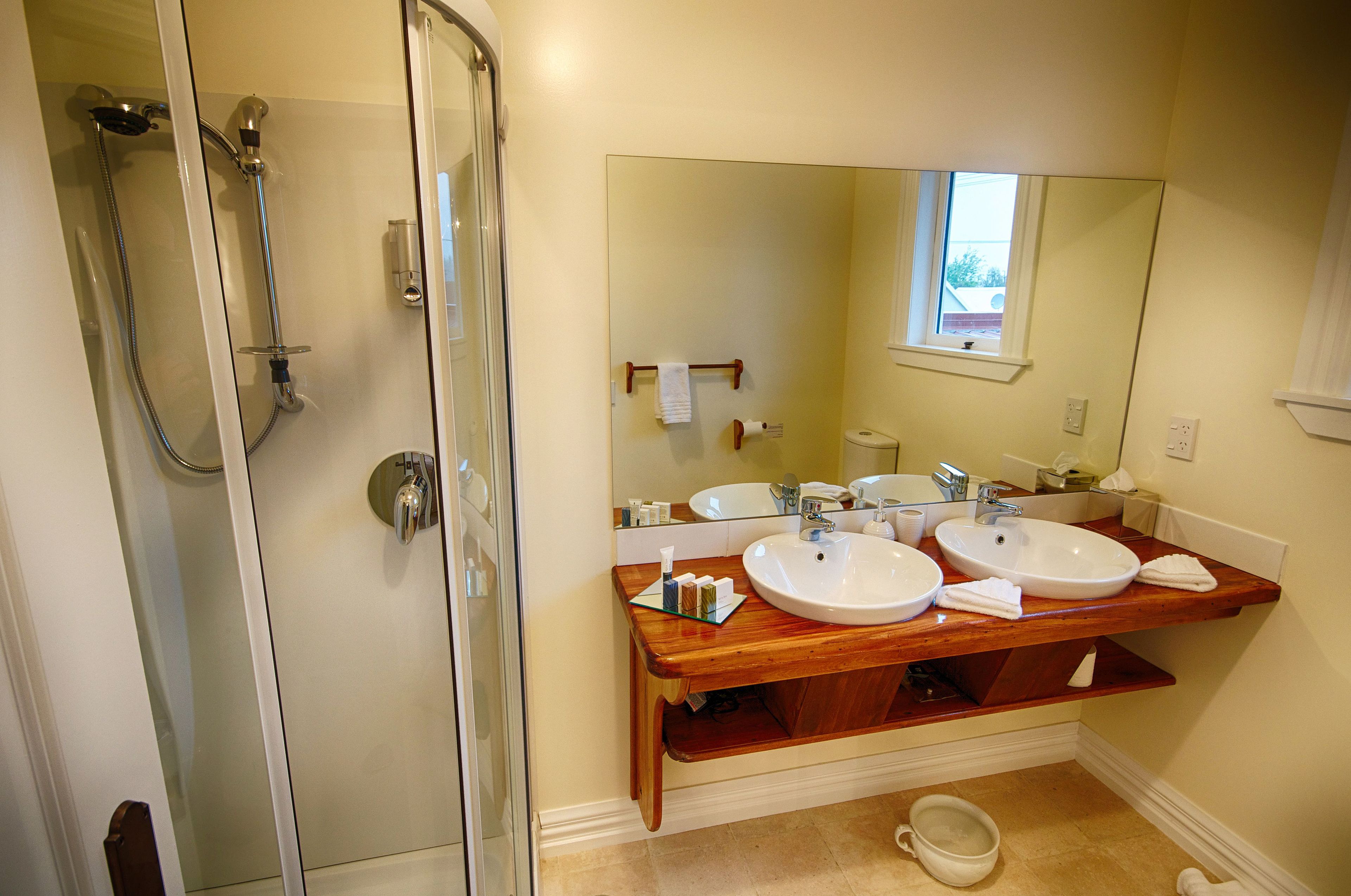 Chambre Deluxe avec lits jumeaux | Salle de bain