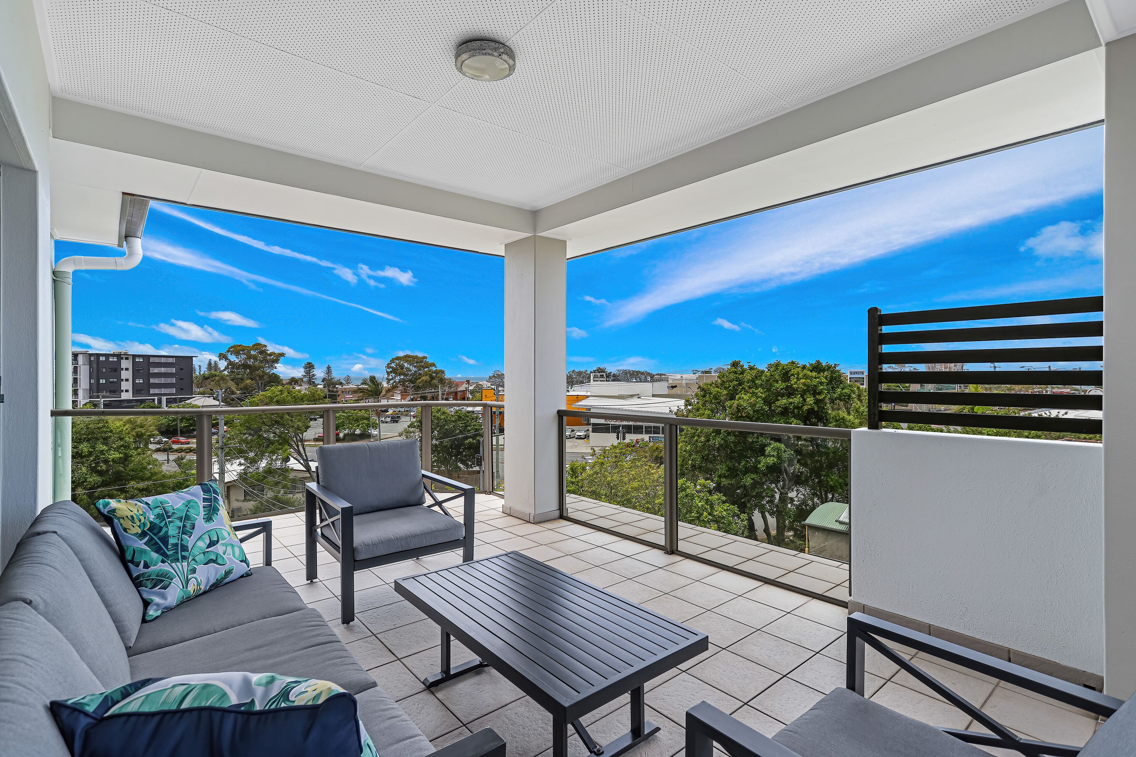 Penthouse, 3 habitaciones, vista al océano | Balcón