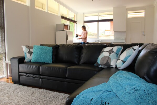 Télévision à écran plat, lecteur de DVD