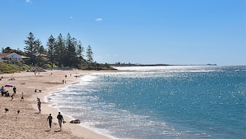 Beach nearby, white sand