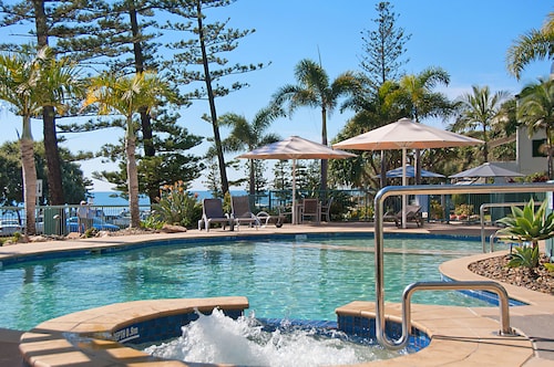 Norfolks on Moffat Beach