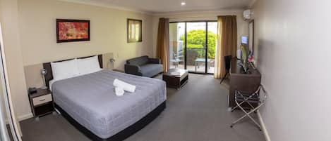 Executive Room, Non Smoking, Balcony | Desk, laptop workspace, iron/ironing board, free WiFi