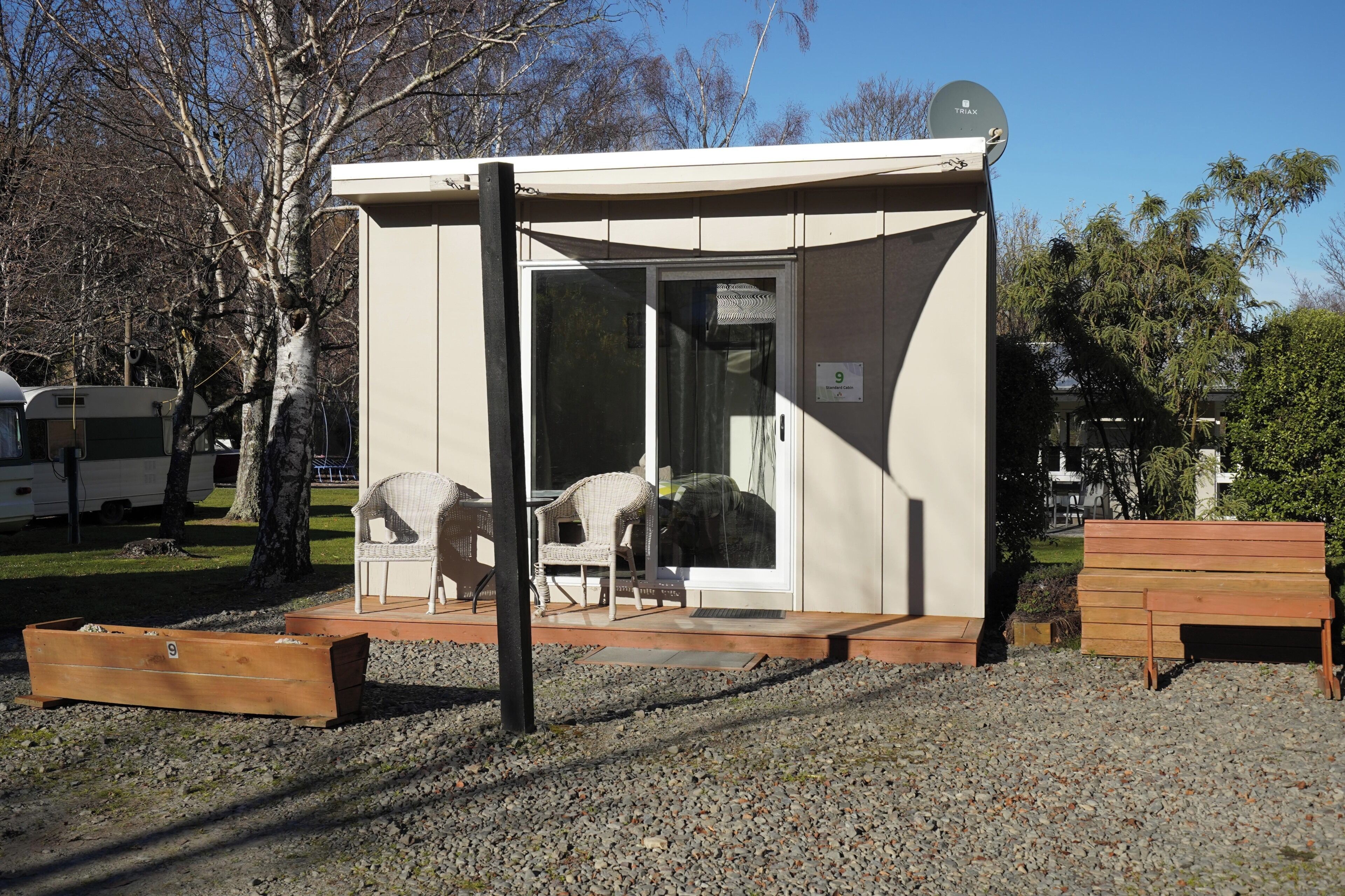 Standard Cabin, 1 Queen Bed (Shared Bathroom) | Room amenity