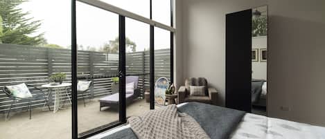 ChaumiĂšre luxueuse, 1 chambre | Vue de la chambre