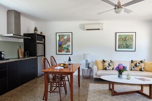 Apartment, 1 Schlafzimmer, Nichtraucher, Küche | Wohnbereich