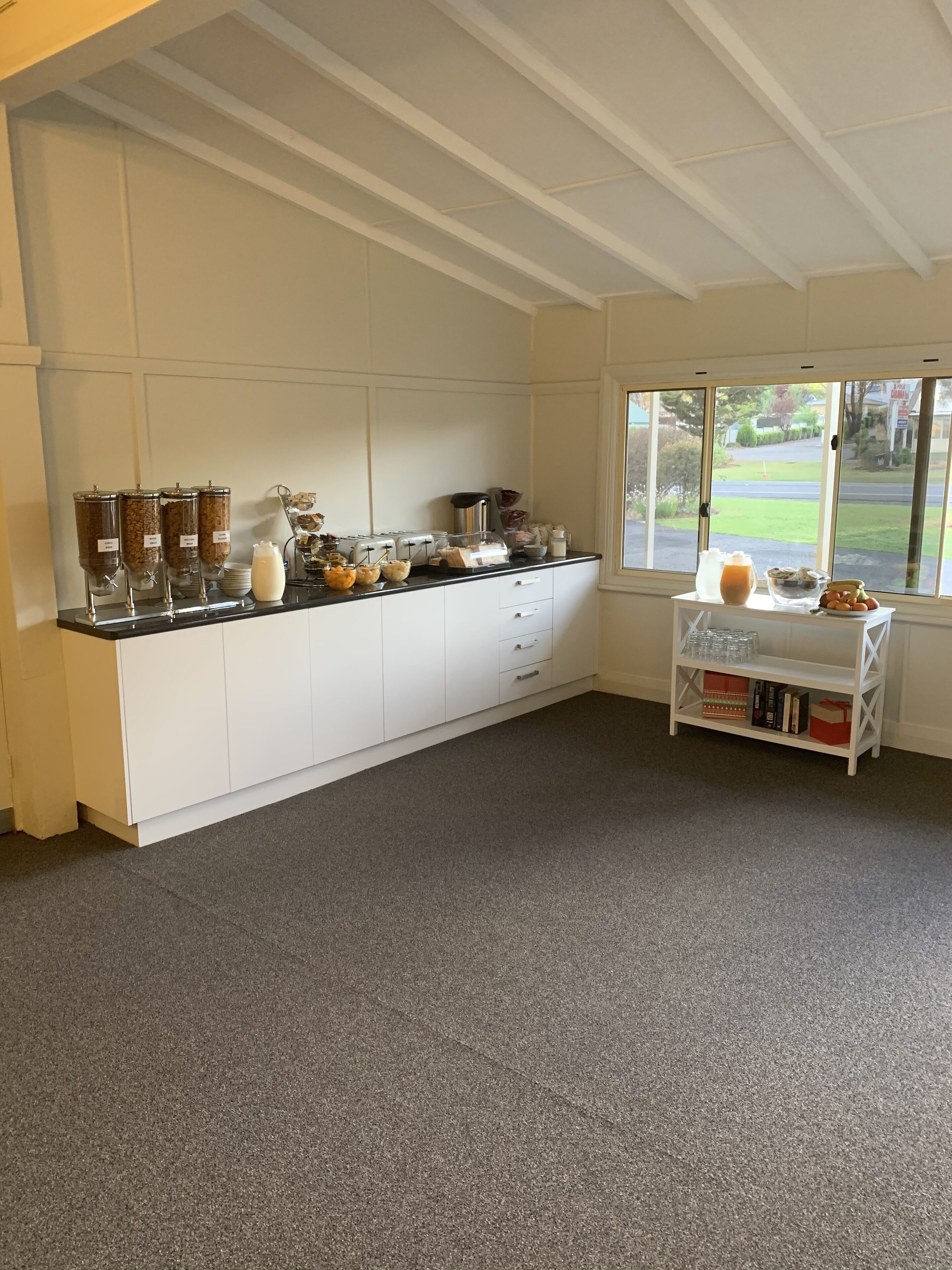 Kontinental frokost er inkludert hver dag