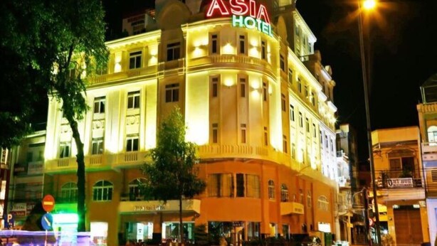 A multi-story building with the signage "ASIA HOTEL" prominently displayed. - Asia Hotel Can Tho (Can Tho)