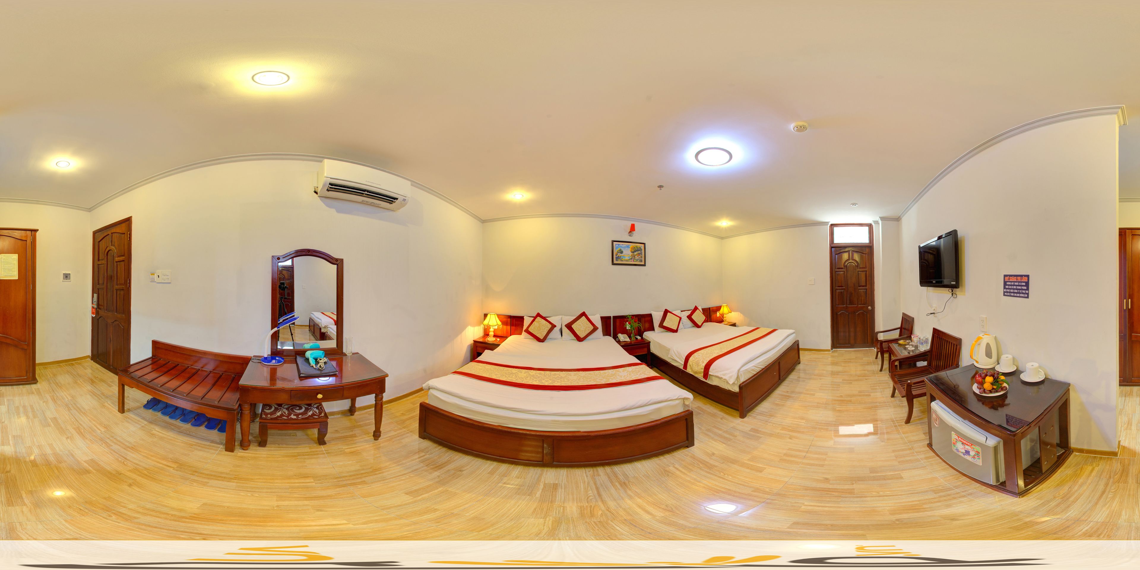 Luxury Triple Room, 1 Bedroom | View from room