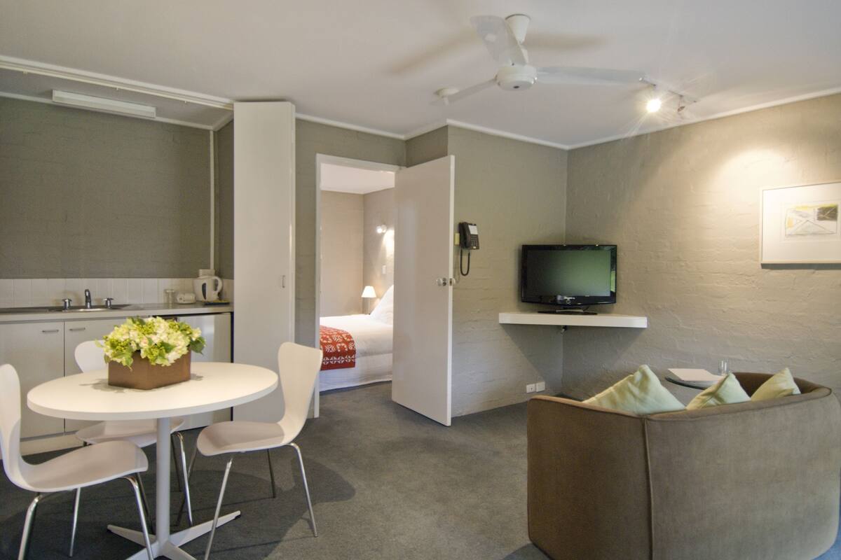 family suite | living area | flat-screen tv