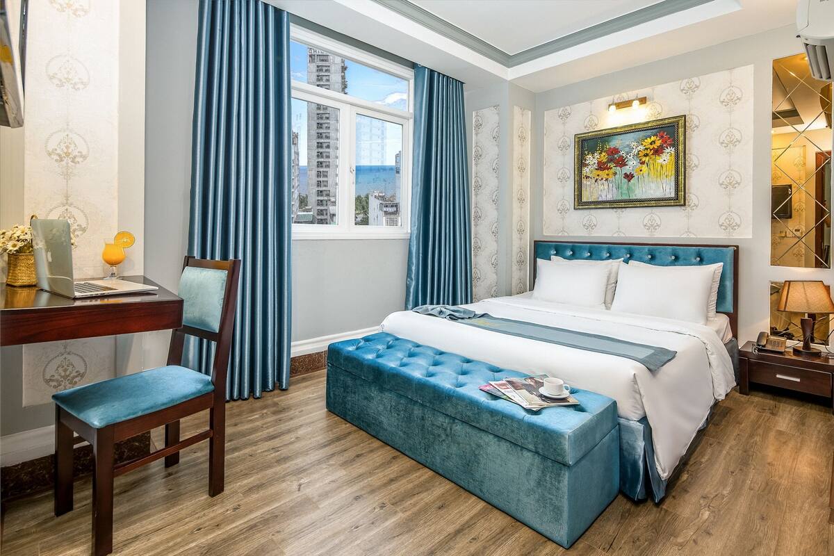 Deluxe Double Room, Sea View | Beach/ocean view