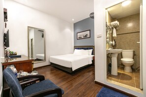 Kahden hengen standard-huone (Standard Room 1) | 1 makuuhuone, minibaari, tallelokero huoneessa, pimennysverhot