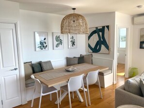 Panoramic Apartment | Individually furnished, laptop workspace, iron/ironing board - King's Row Holiday Apartments (Kings Beach)