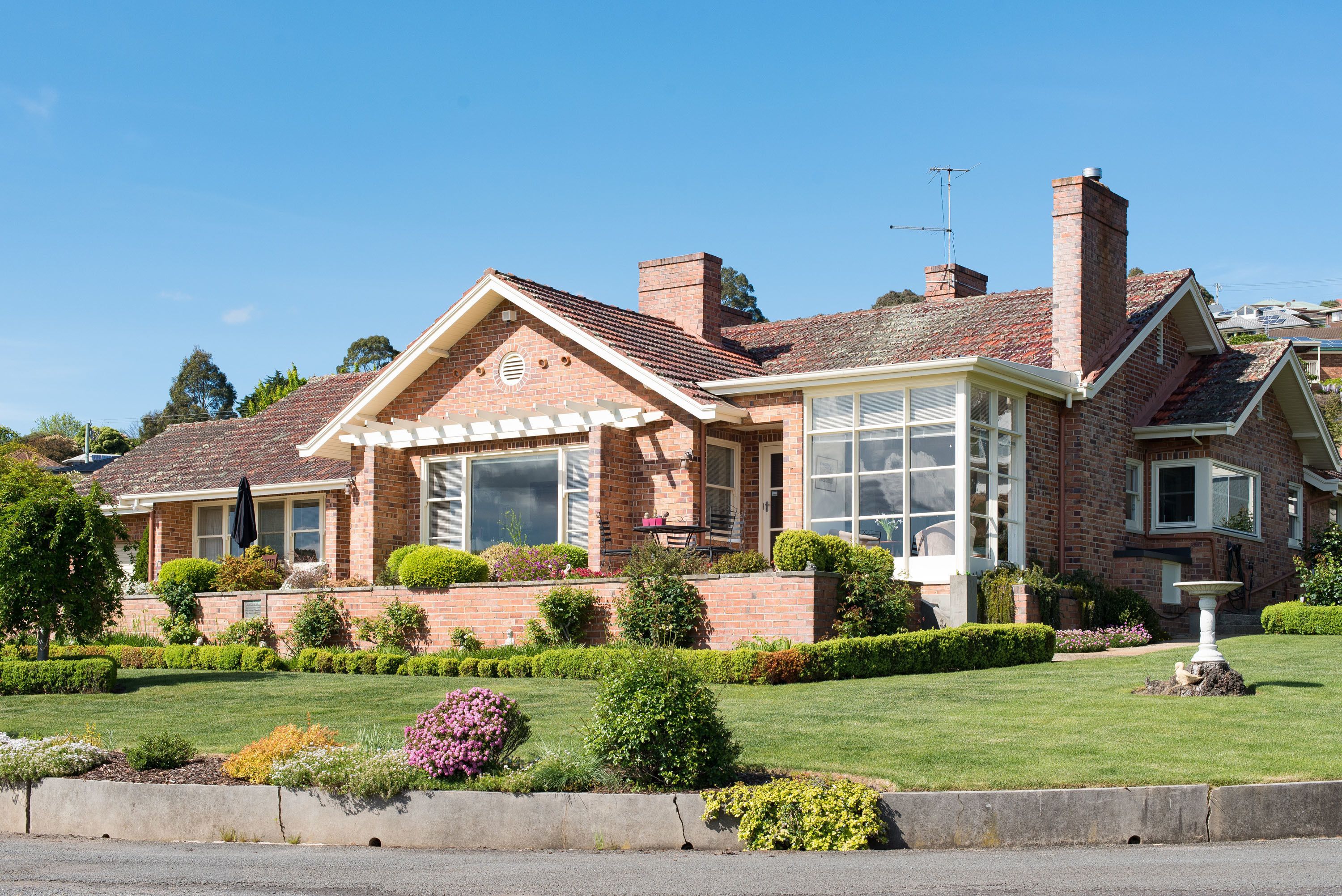 Façade de l’hébergement
