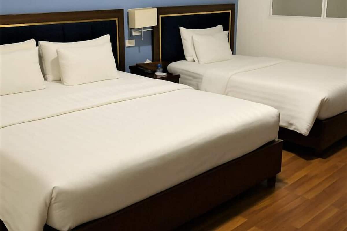 Minibar, caixa forta a l'habitació i cortines opaques 