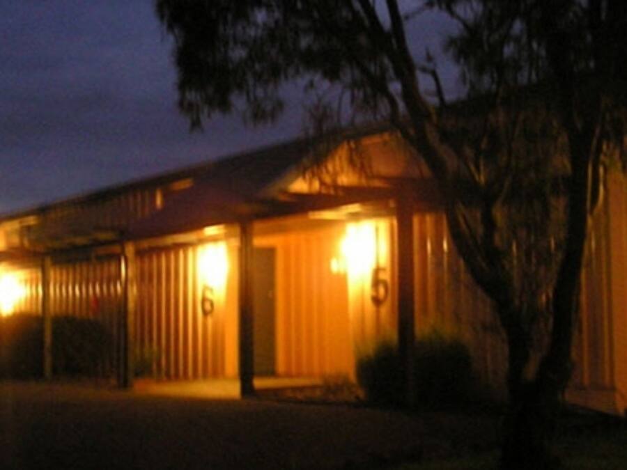 Front of property - evening/night