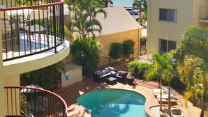 2 Bedroom Apartment - Pool View | View from room - Santalina On Hervey Bay (Urangan)