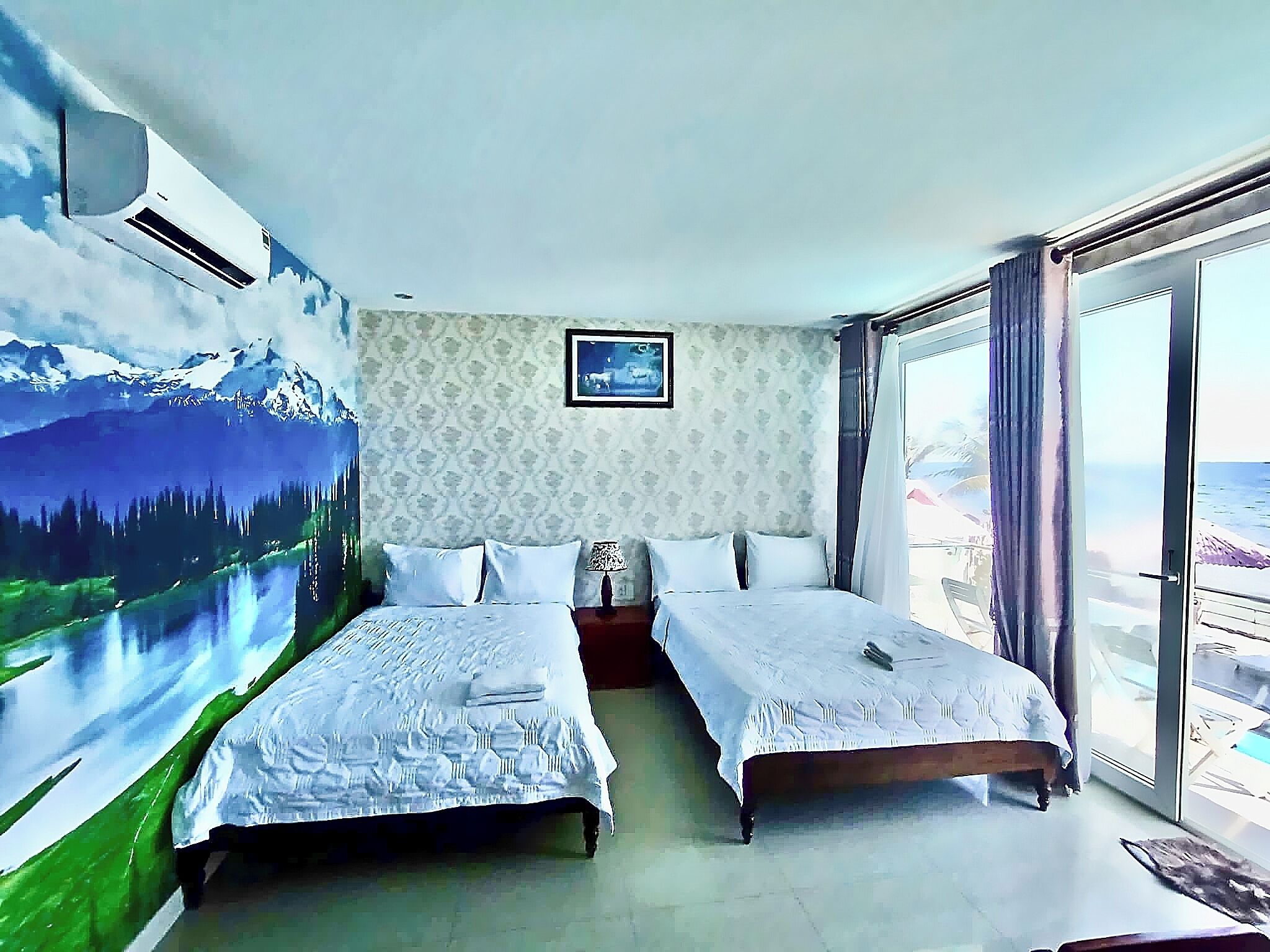 Deluxe Double or Twin Room, Beach View