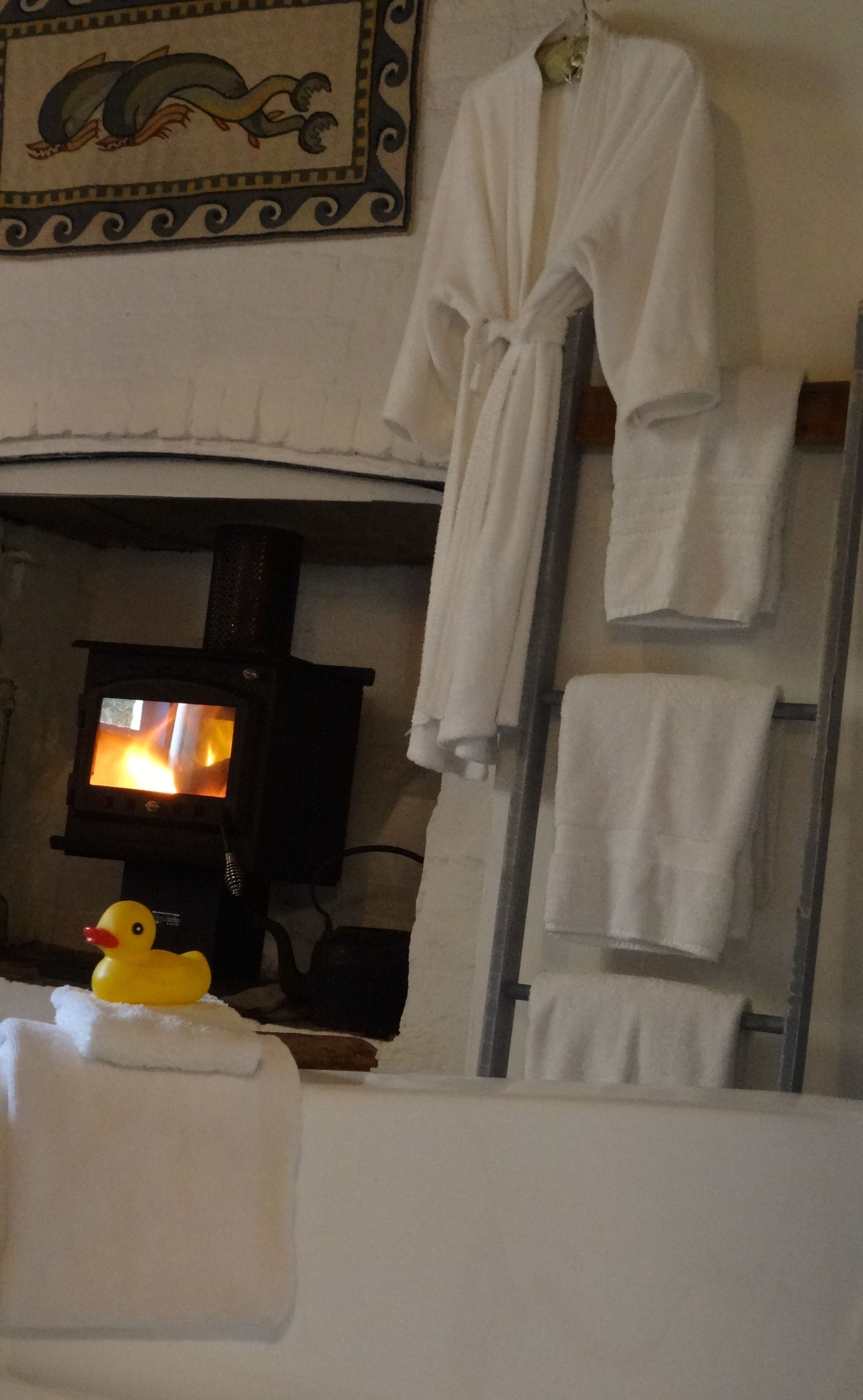 免費盥洗用品、吹風機、毛巾