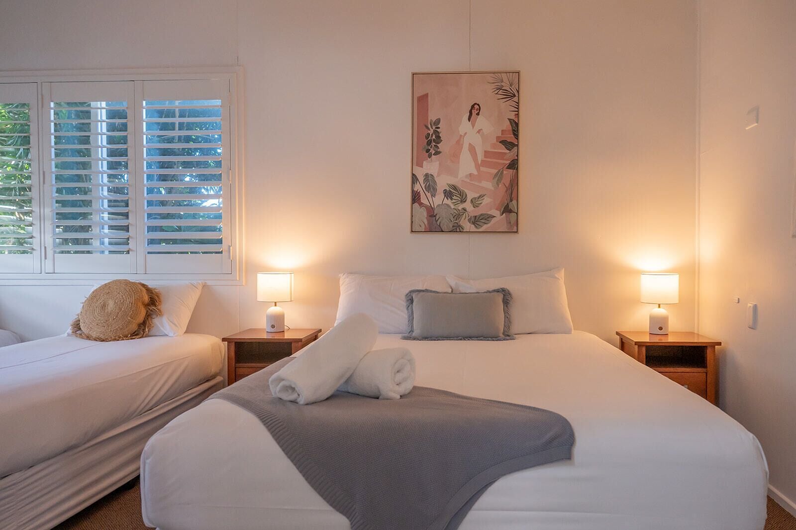 Individually decorated, individually furnished, blackout curtains