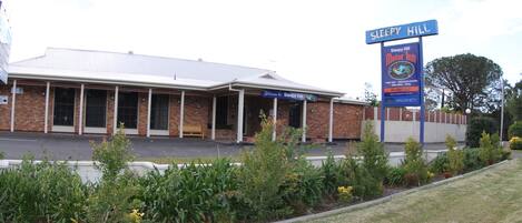 Fassade der Unterkunft