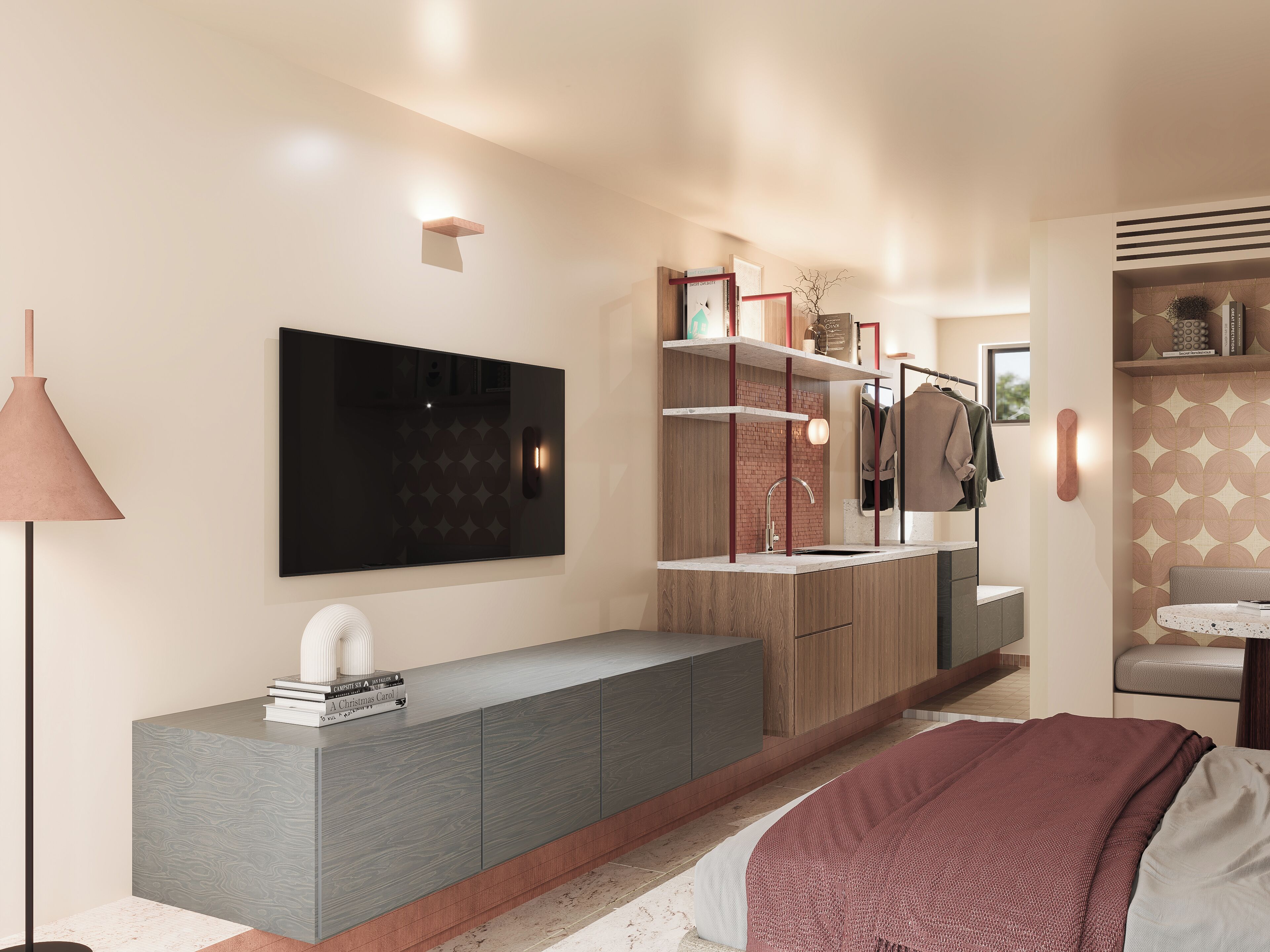 Deluxe Double Room | Premium bedding, desk, iron/ironing board, free cots/infant beds