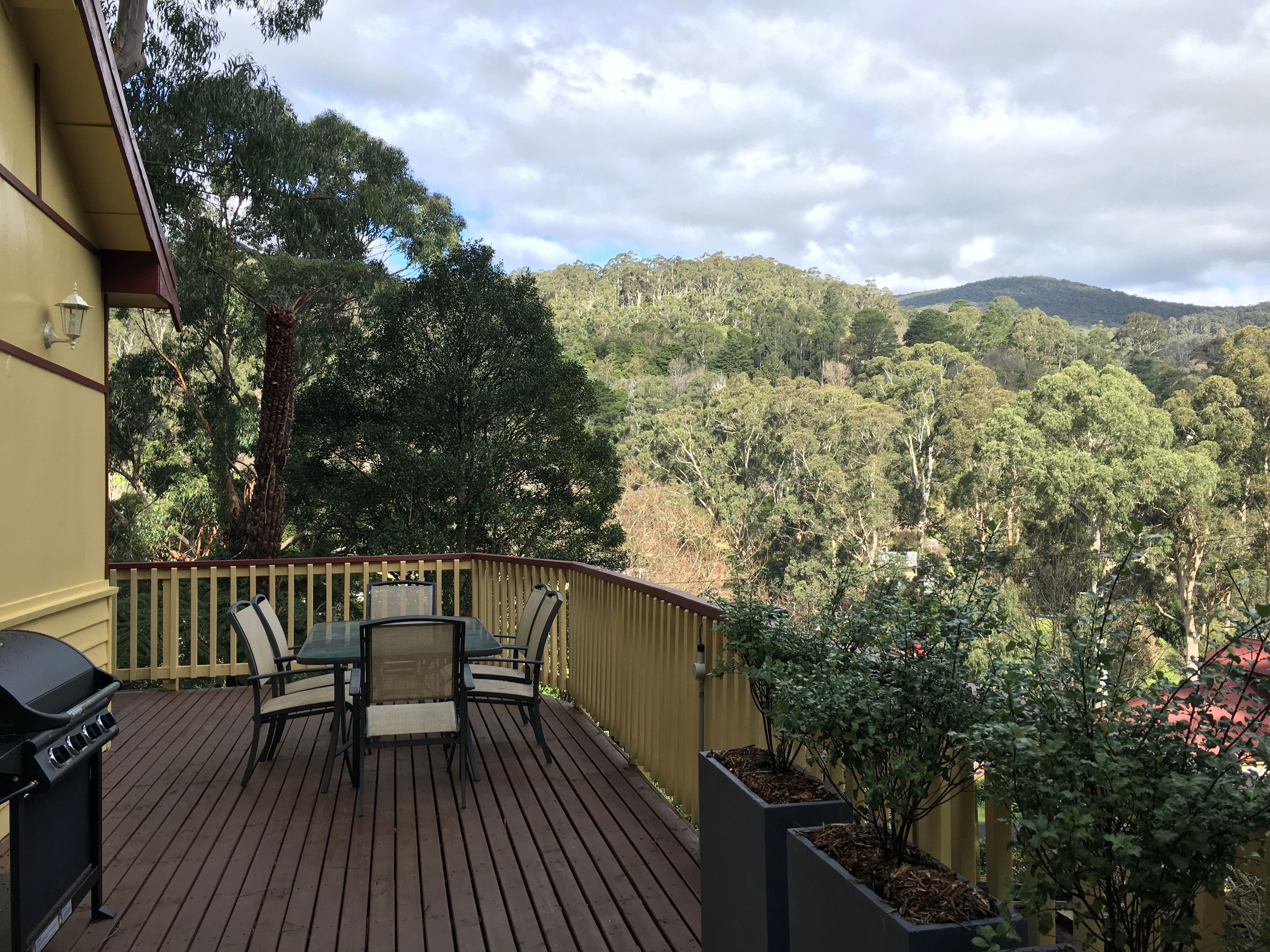 Ferienhaus, 2 Schlafzimmer, Nichtraucher, Flussblick | Balkon