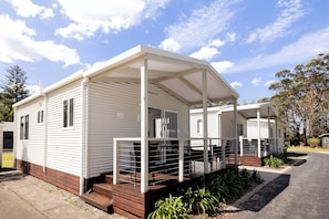 Cabane Familiale, 2 chambres, cuisine (Family Cab 4*) | Terrasse/Patio
