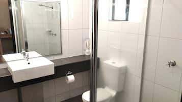 Free toiletries, hair dryer, towels, soap