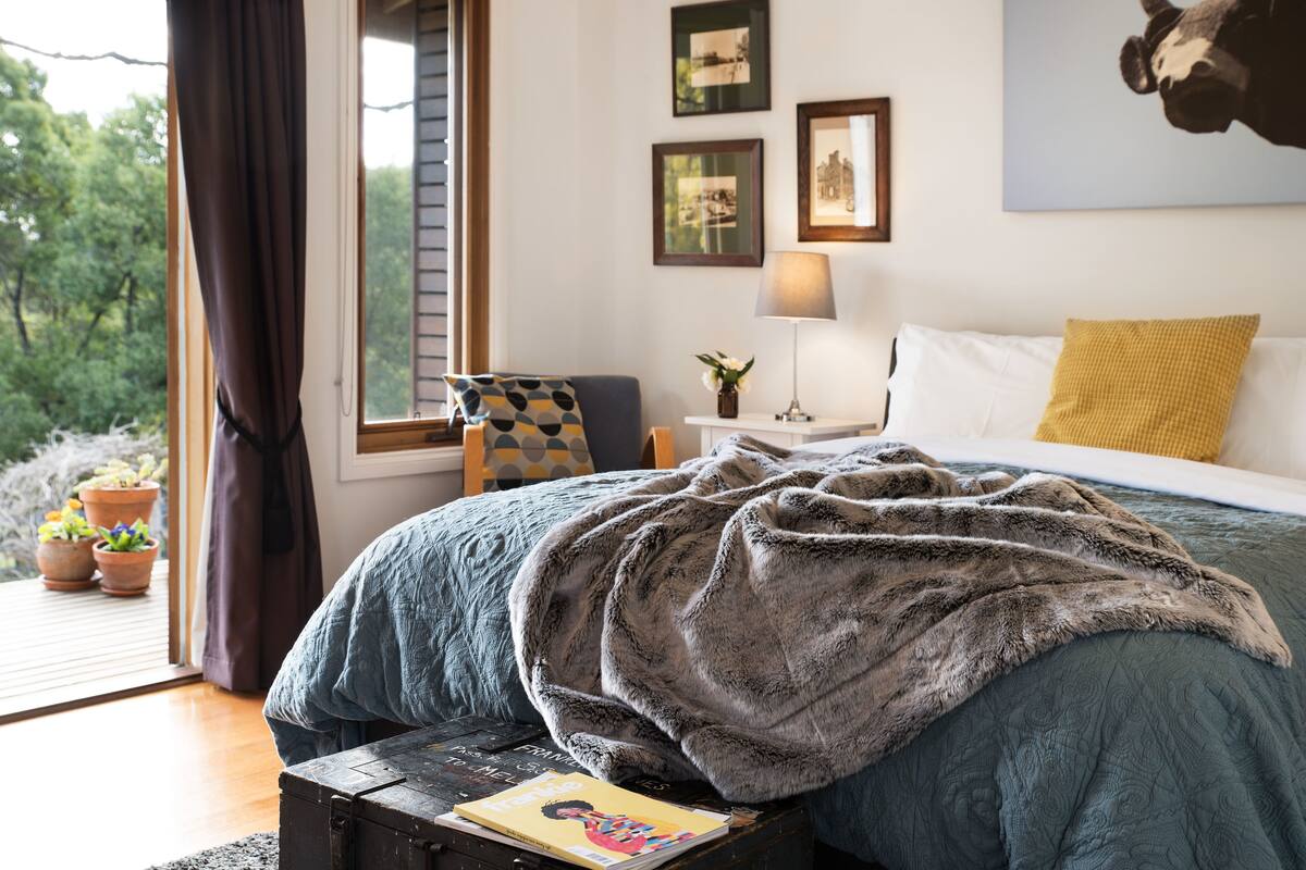 Habitación estándar, no fumadores, balcón (Daylesford Getaway Room 2) | Wifi gratis