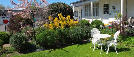 Fachada de la propiedad