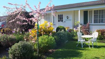 Overnatningsstedets facade