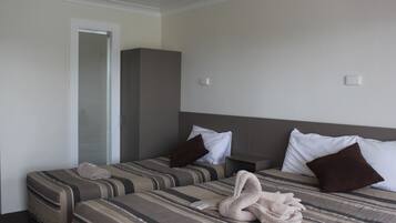 Iron/ironing board, travel crib, rollaway beds, free WiFi