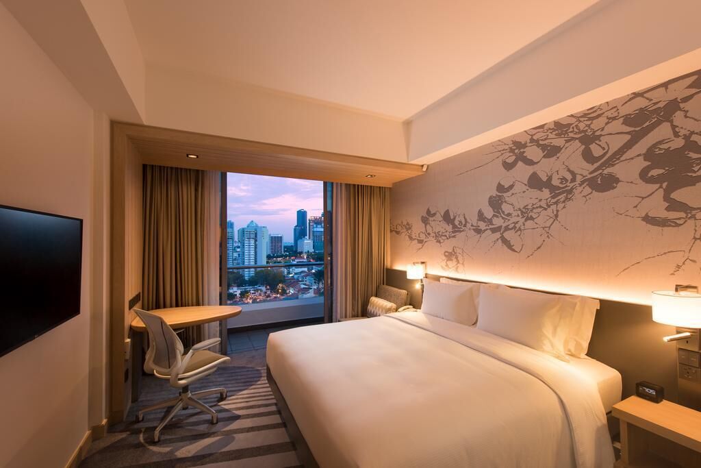 In-room safe, desk, laptop workspace, blackout curtains