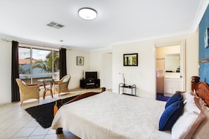 Premium bedding, pillowtop beds, individually decorated
