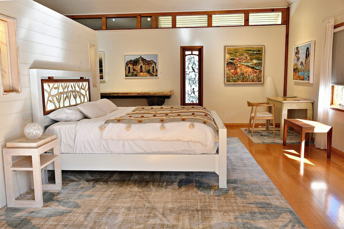 Villa, 1 Schlafzimmer, Gartenblick, zum Garten hin