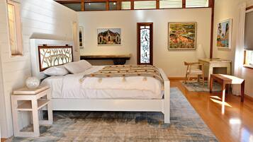 Vila, 1 kamar tidur, pemandangan kebun, area taman | Setrika/meja setrika, Wi-Fi gratis, dan seprai linen
