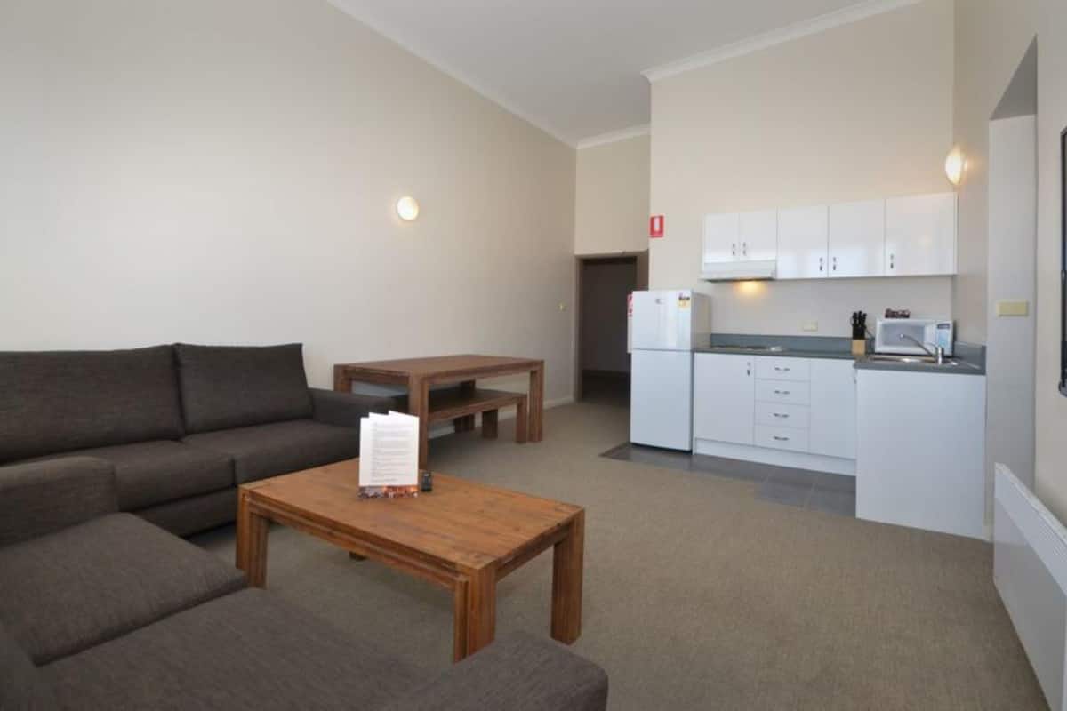 chalet one bedroom apartment | private kitchen | fridge, electric kettle